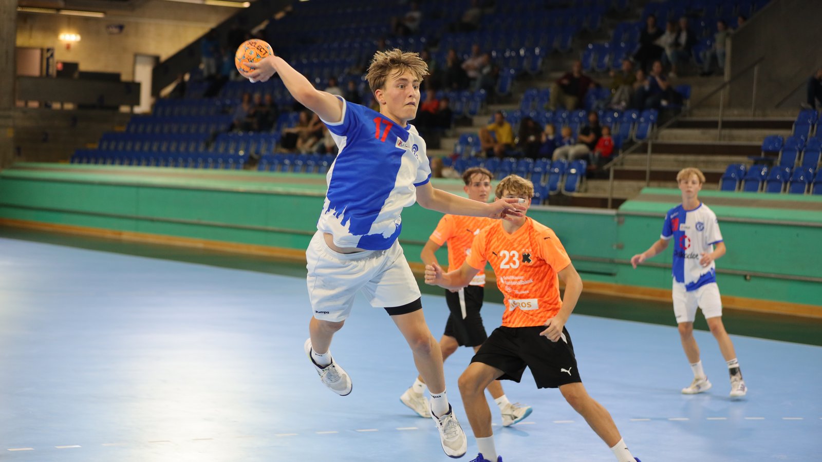 MU15E: GCA - Kadetten Schaffhausen, 32:35 (18:18)
