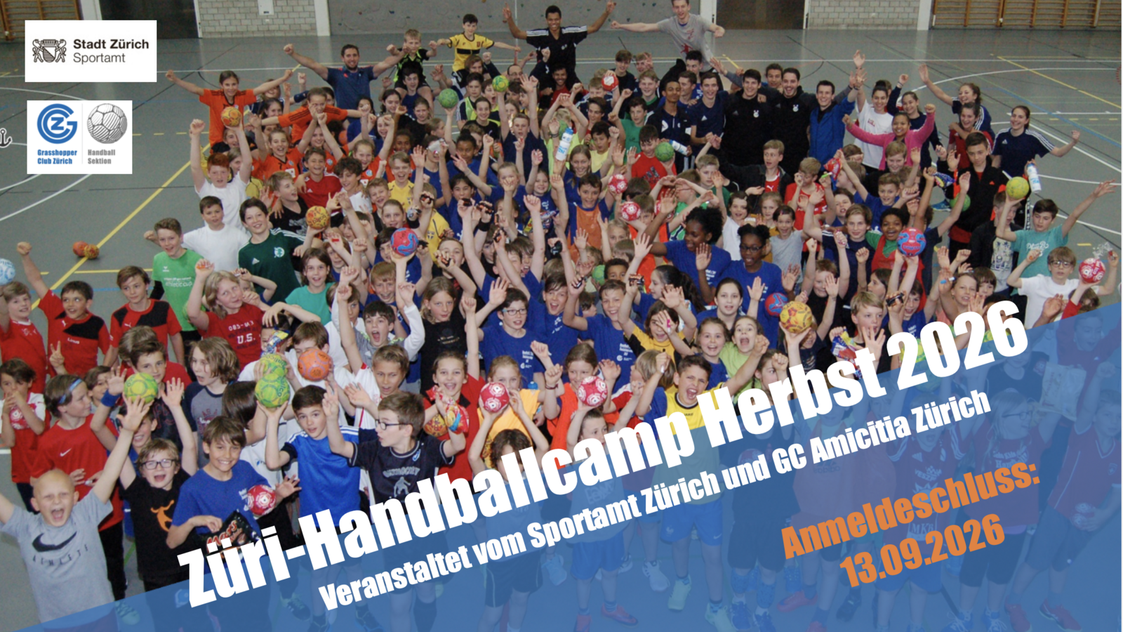 Handball-Camp: Jetzt für das Herbst-Camp anmelden!
