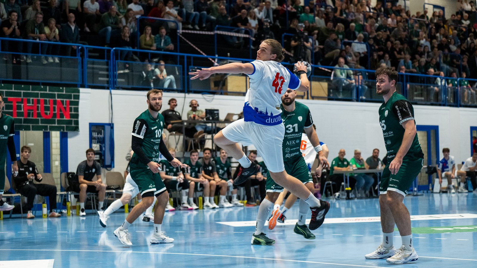 QHL: Wacker Thun - GCA, 30:23 (16:11)